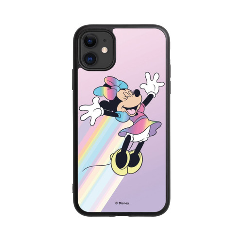 Apple iPhone 11 Base Case Minnie Rainbow