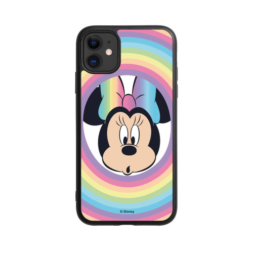 Apple iPhone 11 Base Case Minnie Rainbow Circle