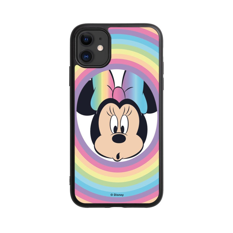 iPhone 11 Base Case Minnie Rainbow Circle