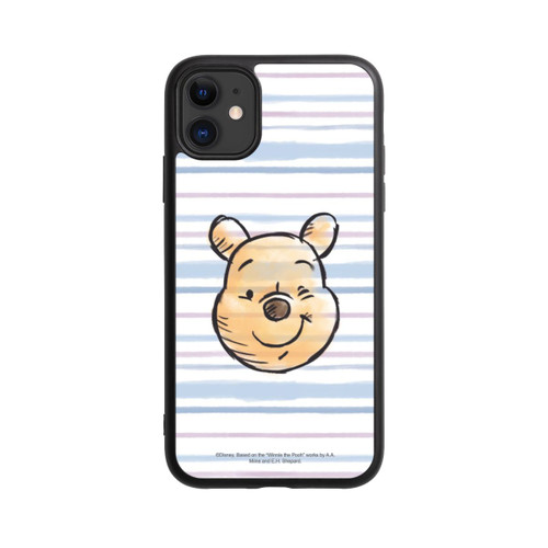 Apple iPhone 11 Base Case Winnie Puuh auf Streifen