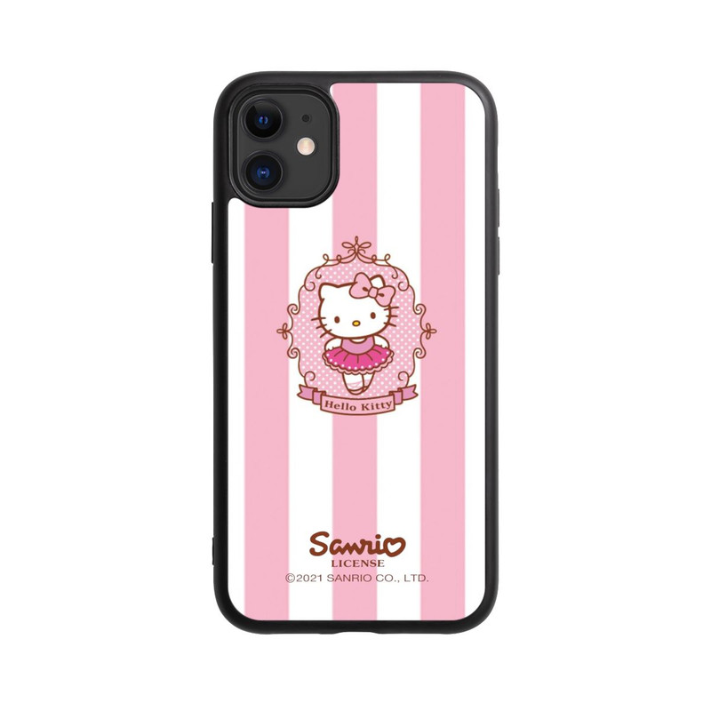 iPhone 11 Base Case Hello Kitty Ballerina-Streifen
