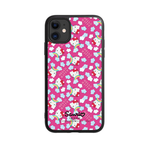 Apple iPhone 11 Base Case Hello Kitty Regenbogenmuster