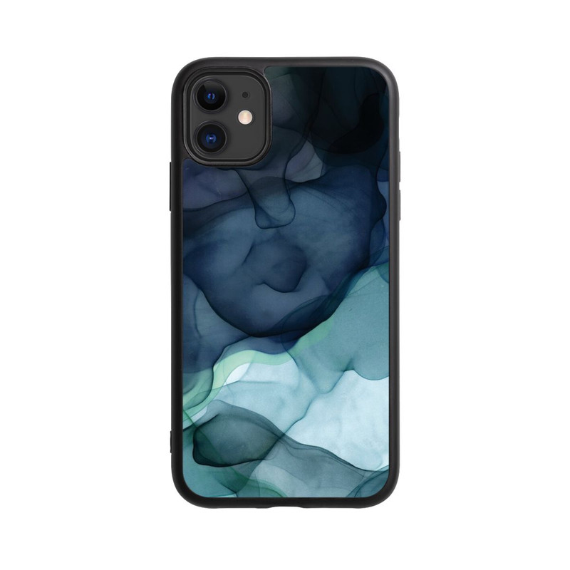iPhone 11 Base Case Flüssig Kunst Dämmerungsstimmung