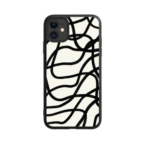 Apple iPhone 11 Base Case Schwarze Linien
