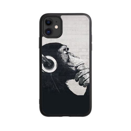 Apple iPhone 11 Base Case Musiker Affe
