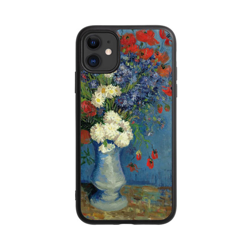 Apple iPhone 11 Base Case Stillleben Vase mit Kornblumen und Mohnblumen von Vincent Van Gogh