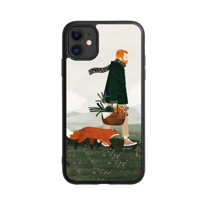 iPhone 11 Base Case Zwei Freunde von Léa Le Pivert