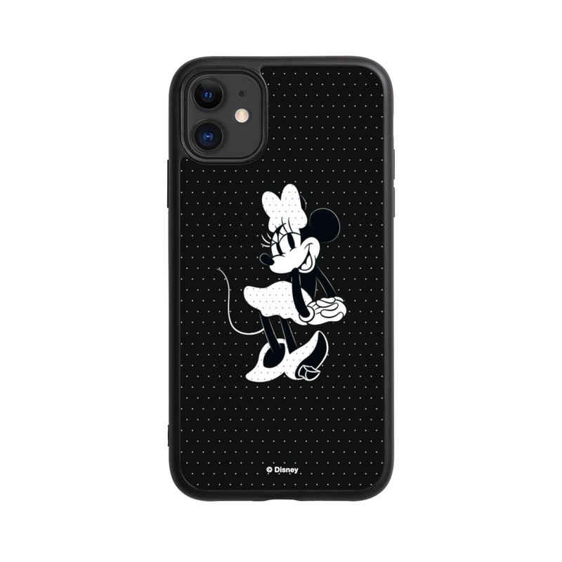 iPhone 11 Base Case Minnie Frech Schwarz