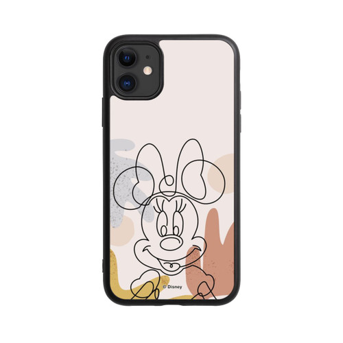 Apple iPhone 11 Base Case Minnie Abstract Lineart