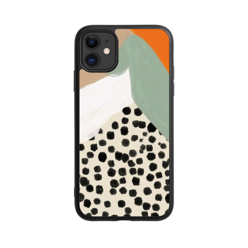 iPhone 11 Base Case Crazy Life Art 03 Boho