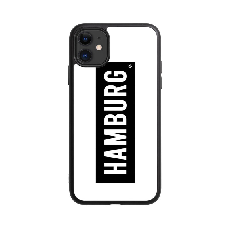 iPhone 11 Base Case HSV Hamburg Schwarz Weiss