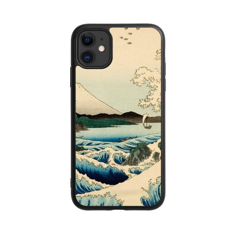 iPhone 11 Base Case Blick von der Provinz Satta Suruga
