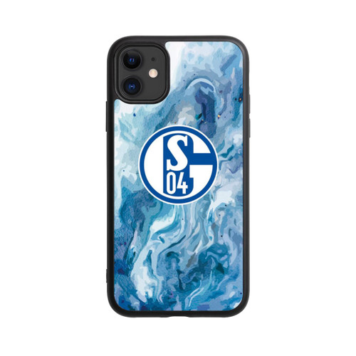 Apple iPhone 11 Base Case Schalke 04 Flüssig Blau