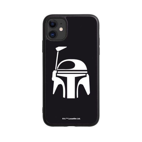 Apple iPhone 11 Base Case Boba Fett Helm Schwarz