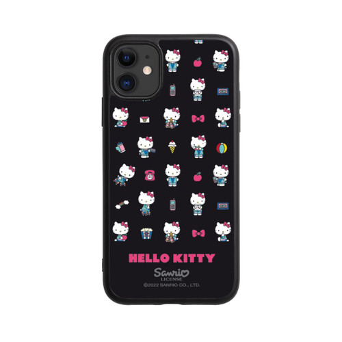 Apple iPhone 11 Base Case Hello Kitty 90s Schwarz