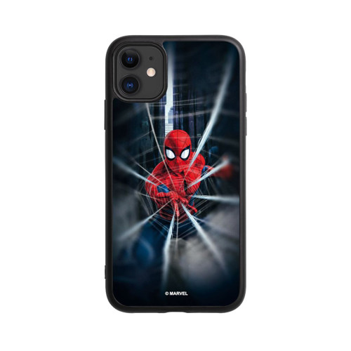 Apple iPhone 11 Base Case Spider-Man Webs In Action