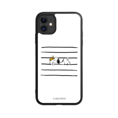 Apple iPhone 11 Base Case Snoopy Woodstock Streifen