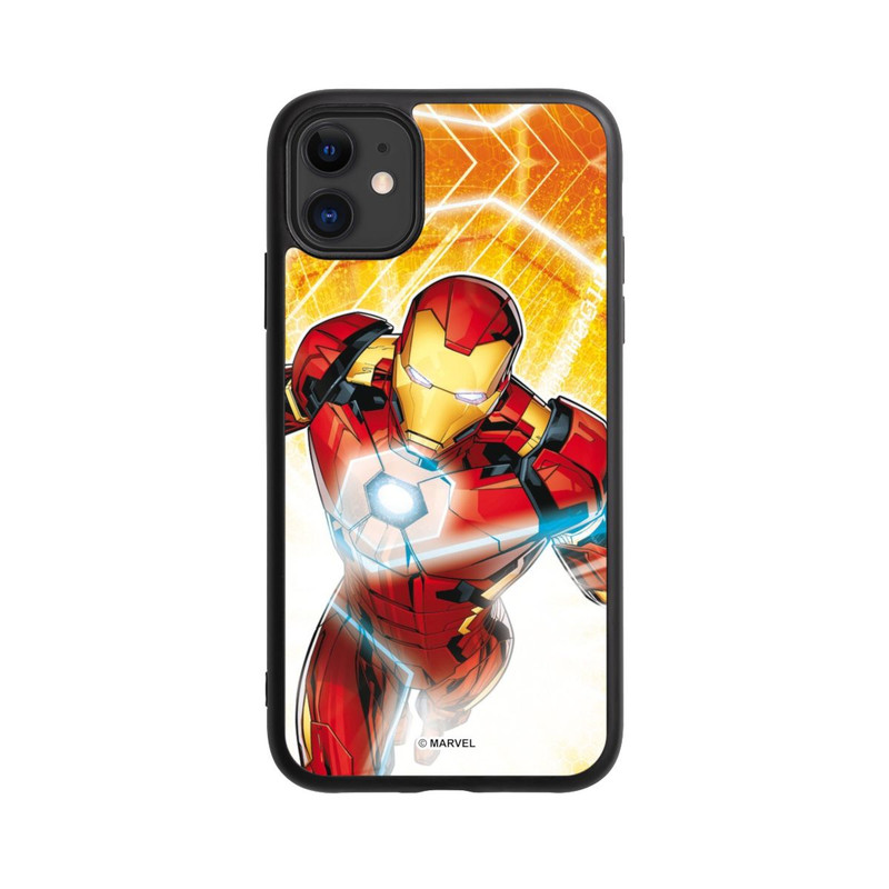 iPhone 11 Base Case Iron Man on Fire
