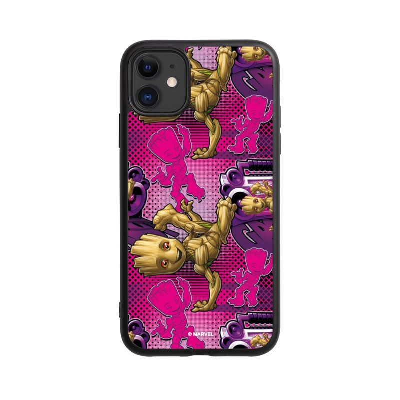 iPhone 11 Base Case I am Groot Pattern
