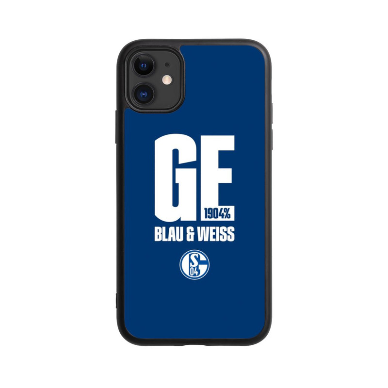 iPhone 11 Base Case S04 GE Blau & Weiss