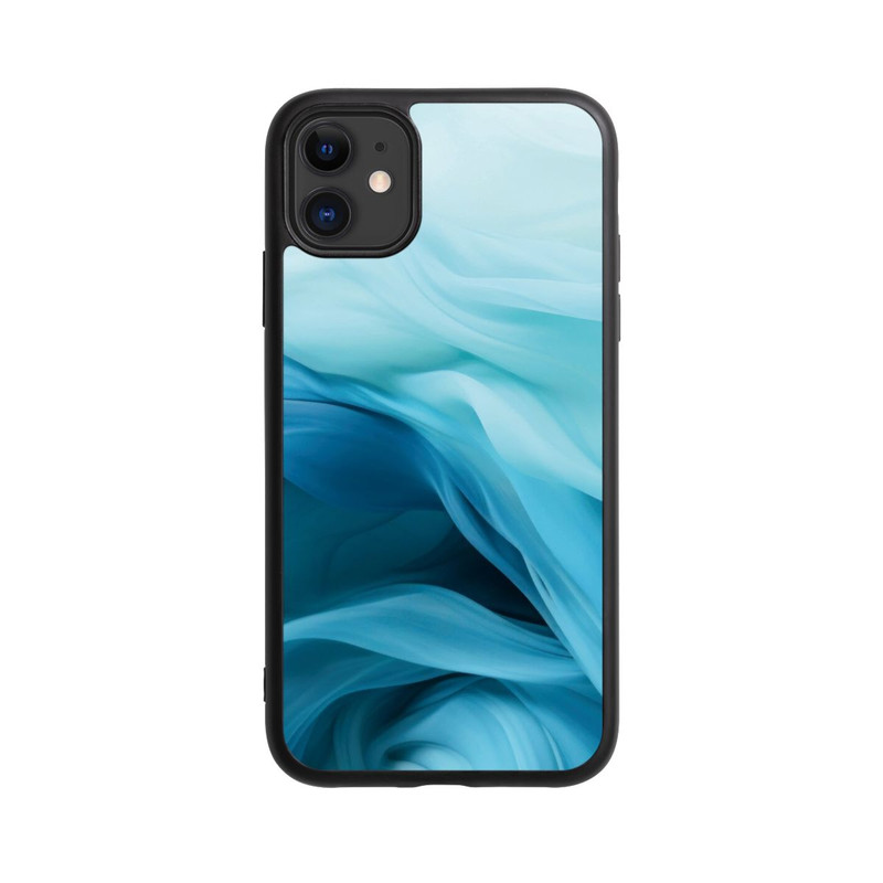 iPhone 11 Base Case Smooth Blue Texture