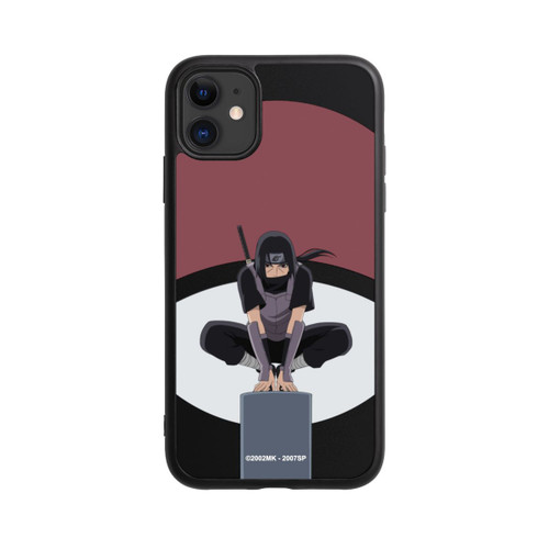 Apple iPhone 11 Base Case Itachi Uchiha Symbol transparent