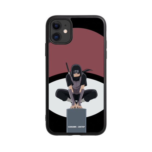 Apple iPhone 11 Base Case Itachi Uchiha Symbol schwarz