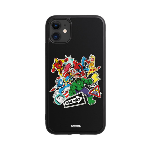 Apple iPhone 11 Base Case Capitan American Shield Transparent