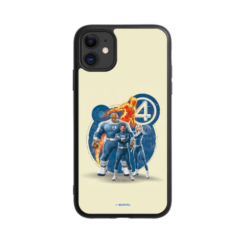 Apple iPhone 11 Base Case The Fantastic Four Beige