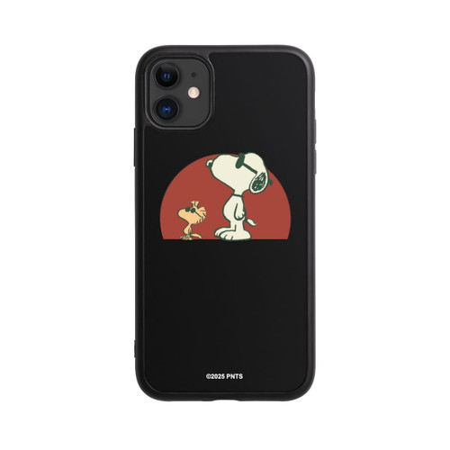 Apple iPhone 11 Base Case Snoopy Woodstock Far Out transparent