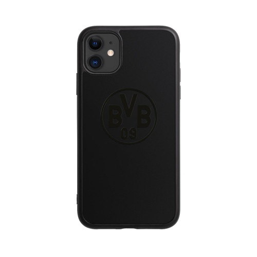 Apple iPhone 11 Base Case BVB Logo Schwarz Transparent