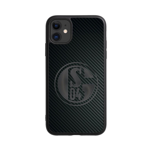 Apple iPhone 11 Base Case Schalke 04 Carbon Look