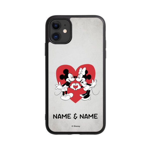 Apple iPhone 11 Base Case Minnie und Micky Personalisierbar