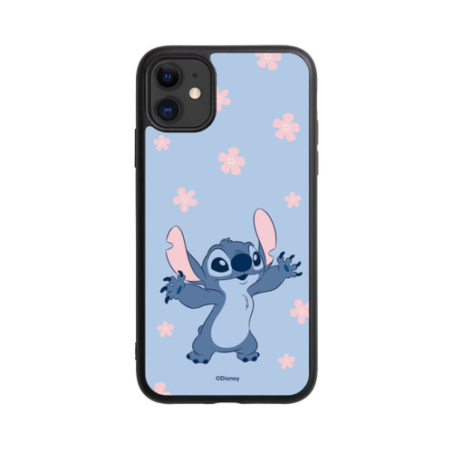 Apple iPhone 11 Base Case Stitch Pastel Flowers Blue