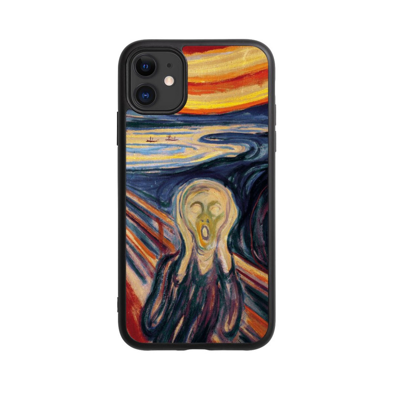 iPhone 11 Base Case Der Schrei by Edvard Munch