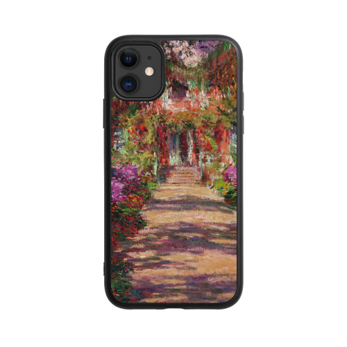 Apple iPhone 11 Base Case Eine Allee in Monets Garten in Giverny by Claude Monet