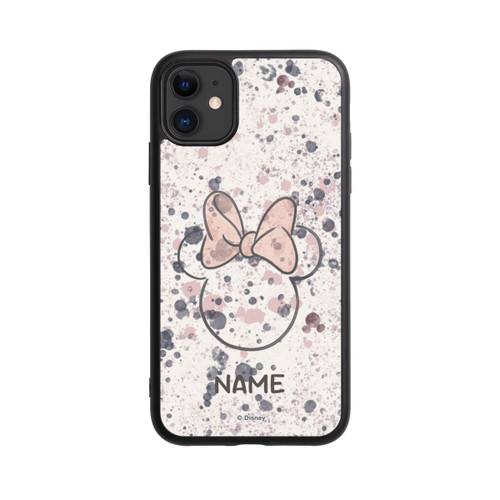 Apple iPhone 11 Base Case Minnie Watercolor Personalisierbar