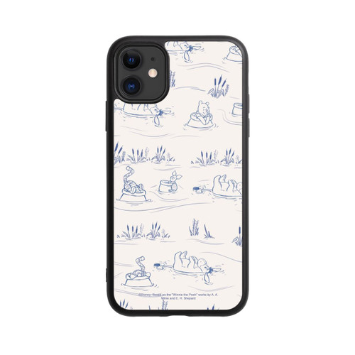 Apple iPhone 11 Base Case Winnie Puuh Keramik Muster Tusche