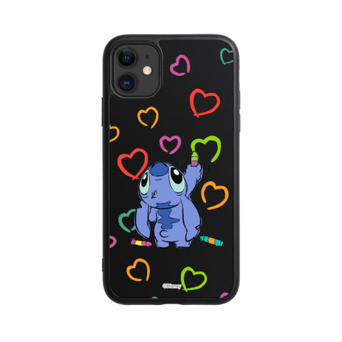 Apple iPhone 11 Base Case Stitch Draws a Heart Transparent