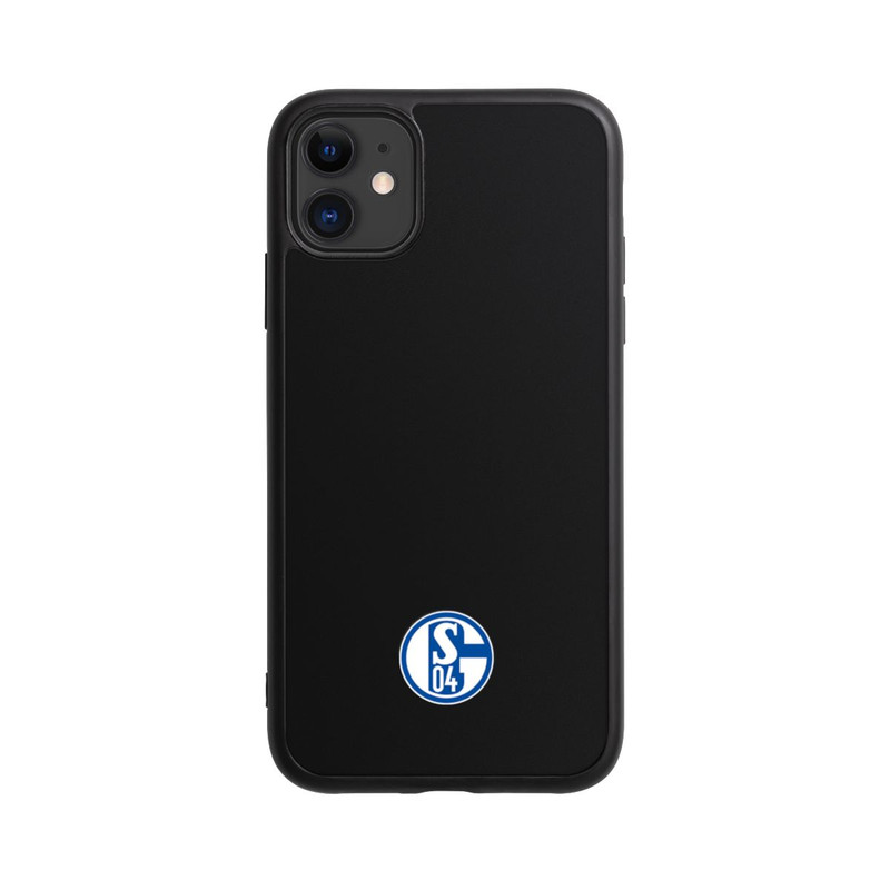iPhone 11 Base Case FC Schalke 04 Logo Klein Transparent