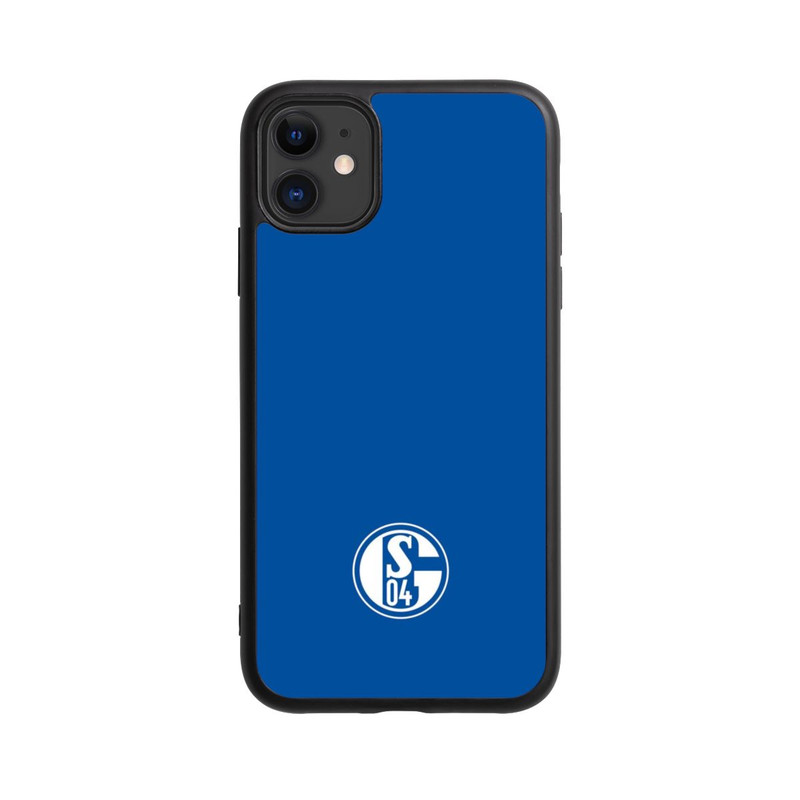 iPhone 11 Base Case FC Schalke 04 Logo Blau