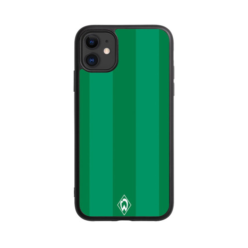 Apple iPhone 11 Base Case Werder Bremen Grün gestreift