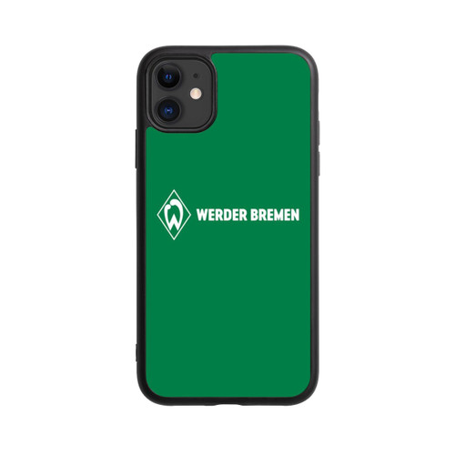 Apple iPhone 11 Base Case Werder Bremen Schriftzug Raute Grün