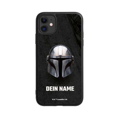 Apple iPhone 11 Base Case Star Wars Mandalorian Black Helmet Personalisierbar