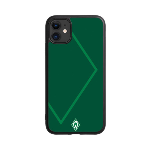 Apple iPhone 11 Base Case Werder Grün Rautenelement