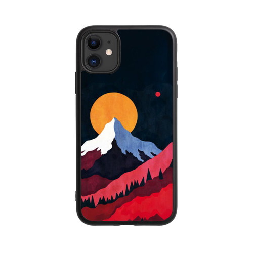 Apple iPhone 11 Base Case Mont Blanc Abstrakt