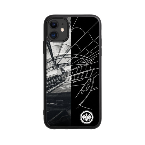 Apple iPhone 11 Base Case Eintracht Frankfurt Stadion Fotoskizze