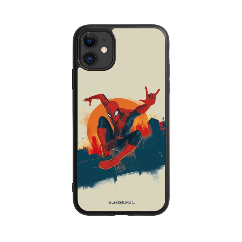 iPhone 11 Base Case Spider-Man Hero Force beige