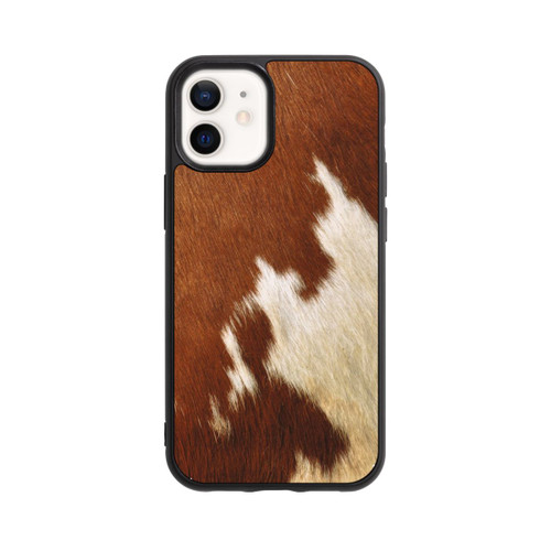 Apple iPhone 12 mini Base Case Kuhfell Look