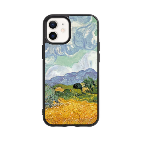Apple iPhone 12 mini Base Case Weizenfeld mit Zypressen